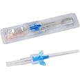 Veterinary Disposable Butterfly Type IV Cannula Catheter with Wings 22G Veterinary Instruments(22G,50PCS)