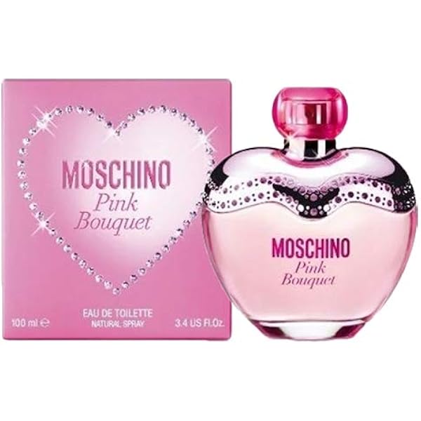 moschino pink bouquet gift set