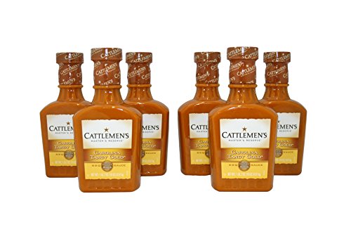 Cattlemen S Barbecue Sauce Carolina Tangy Gold 18 Ounce Plastic Bottles Pack Of 6