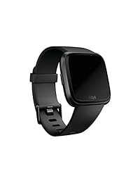 Fitbit Versa clásico accesorios correa, FB166ABBKS, S, Negro, 1, 1