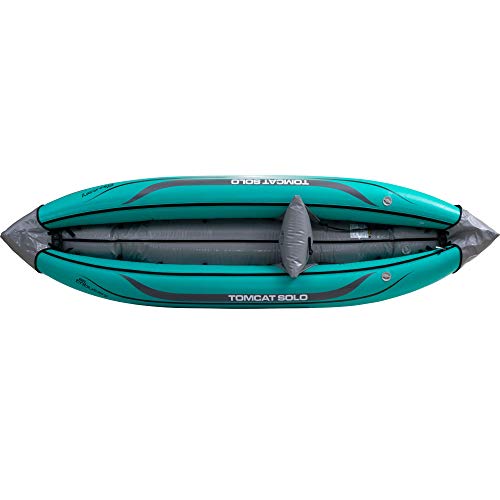 AIRE Tributary Tomcat Solo Inflatable Kayak-Teal