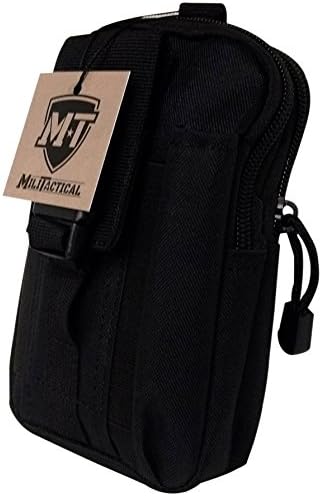 MiliTactical Compact Camping &amp; Hiking First Aid Kit (50-pc) MOLLE - (Black)