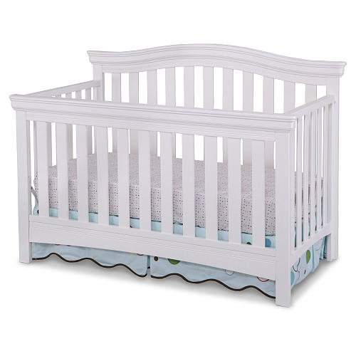 Price tracking for Delta Bennington Bell Curved Lifetime Crib White