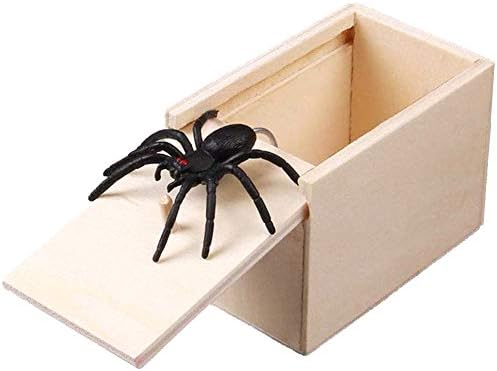 恐怖ボックス ハロウィーンおもちゃ 悪ふざけ びっくり箱 おもちゃ 恐怖 木製 ドッキリ 偽物 クモ ギフト 恐怖ボックス ハロウィーンおもちゃ 悪ふざけ びっくり箱 おもちゃ 恐怖 木製 ドッキリ 偽物 クモ ギフト