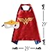 Girls Super hero Cape and Mask Dress Up Costume, Halloween, Birthday