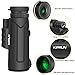KIPRUN Monocular Telescope,12x50 High Powered Monocular Scope with Phone Adapter and Tripod, Waterproof BAK4 Prism FMC Lens.Single Hand Focus for Outdoor, Bird Watching, Hunting, Camping, Travel.