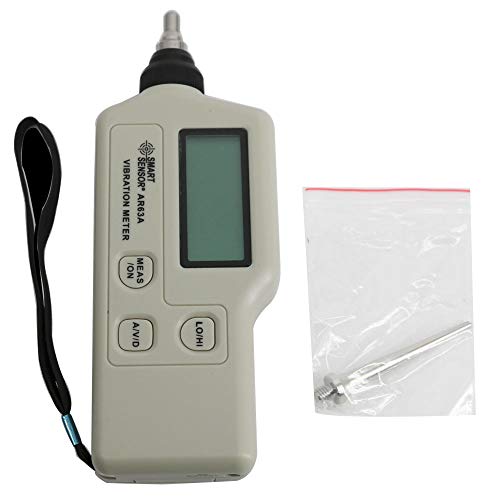 Graigar AR63A Digital Handheld Vibration Meter Tester Meter Gauge Vibrometer Analyzer Acceleration Range 0.1 to 199.9m/s2 - Thumbnail 4