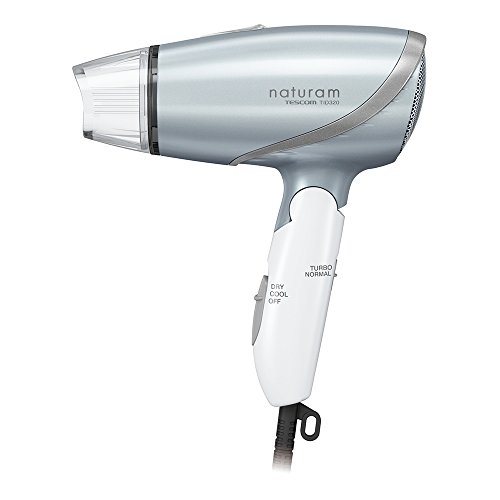 TESCOM Naturam Negative ion Hair dryer Silver TID320-S