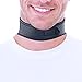 Sports Laboratory Neck Support Brace for Neck Pain with Self Heating Magnets & Tourmaline Adjustable Cervical Collar (Regular (11-17 inch))