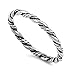 Rope Eternity Braid Bali Thumb Ring New .925 Sterling Silver Band Size 8
