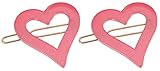 France Luxe Sweetheart Tige Boule Barrette Pair