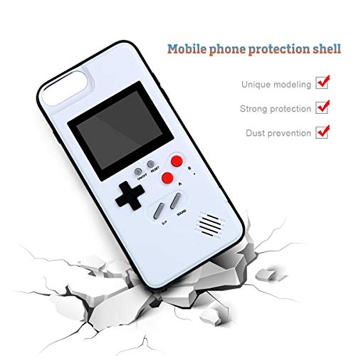 Gameboy Case for IPhone, Aolvo Retro 3D Protective Cover Case with 36 Small Game, Full Color Display, Shockproof Video Game Case for IPhone X/XS/MAX/XR, IPhone8/8 Plus, IPhone 7/7 Plus, IPhone 6/6Plus