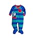 Disney Store Mickey Mouse Stars & Stripes Blanket Sleeper Pajamas for Baby, Blue