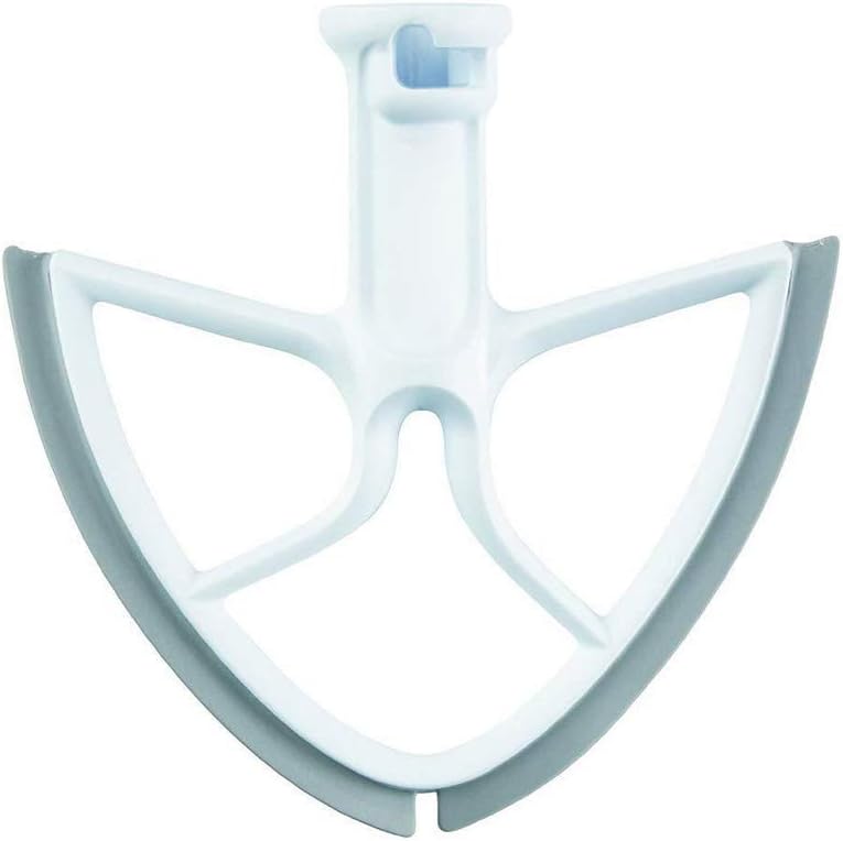4.5-5 Quart Flex Edge Beater for Kitchen Aid Tilt-Head Stand Mixer,Flat Beater Blade Bowl Scraper for Kitchen Stand Mixer Attachment (4.5-5Qt)