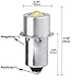 TRLIFE LED Flashlight, Maglight LED Replacement for 3-16 C&D Cells, 3W 12V-18V Bulbs (1 Pack)