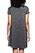 Stretchy Flowy Loose Fit Casual Work Cocktail Beach Lounge Evening Tunic Dresses Regular and Plus Size Char XL