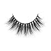 3D Real Mink Fur False Eyelashes Reusable Handmade Natural Long Soft Black Cotton Band D661 for Daily Makeup