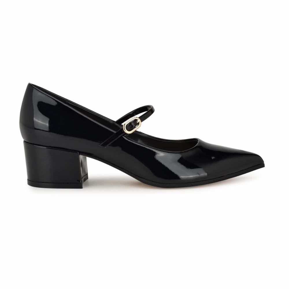 Nine West Women’s Prix Pump, Black Patent 001, 6.5