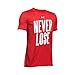 Under Armour Boys' Never Lose T-Shirt, Red (600)/White, Youth Small