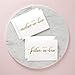 MAGJUCHE to My Father-in-Law, Mother-in-Law Wedding Day Cards Set from The Bride and Groom, Gold Foil Wedding Cards for in Laws