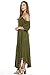 Riviera Sun 21716-OLIVE-L Dress/Dresses for Women