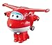Super Wings US720040D Transforming Toy Figures, Poppa Wheel, Dizzy, Jett, & Donnie, 2'' Scale