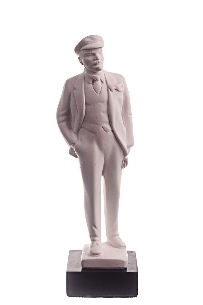 danila-souvenirs Soviet Russian USSR Leader Vladimir Lenin Marble Bust Statue Sculpture 16 cm