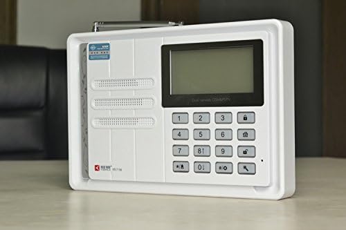 433Mhz Wireless LCD Screen GSM+PSTN Dual Network Home/House Anti-Theft Safety Burglar Security Alarm System with Android KR7016G