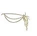 Sannysis HMetal Chain Jewelry Headband Head Hair Band Tassels Pearl