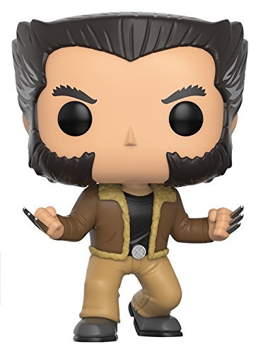 Funko Pop! Marvel: X-Men Logan Wolverine Vinyl Figure (Bundled with Pop BOX PROTECTOR CASE)