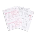 1099 MISC Forms 2019, 5 Part Tax Forms Kit, 50 Vendor Kit of Laser Forms Designed for QuickBooks and Accounting Software