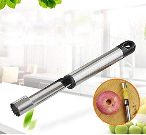 Holidaysummer Fruit Corer Apple or Pear Core Remover Tool Seed Remover Apple Corer