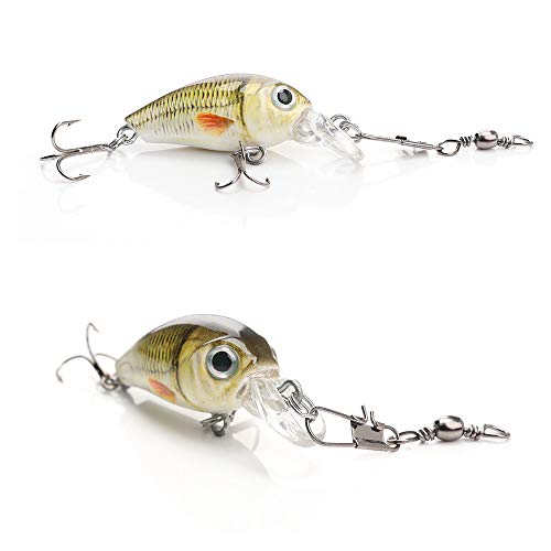 Helonge 50 Pcs Fishing Barrel Swivel with Safety Snap Interlock Snaps Connector, 22 to 55 Lb(#3#6#10#14) (55lb/25kg 49mm) - Thumbnail 5