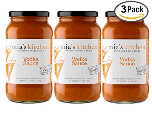 Mia's Kitchen Vodka Pasta Sauce 3-Pack