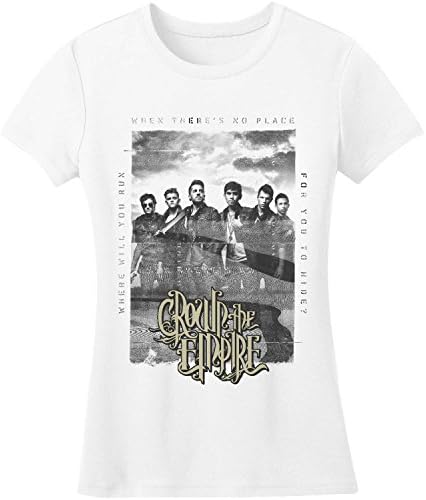 Crown The Empire Photo Glitch Girls Jr Small White