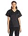 Med Couture Women's Signature Top, Black/Pacific, Small