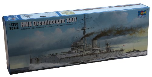 Trumpeter HMS Dreadnaught WWI British Battleship 1907 (1/350 Scale)
