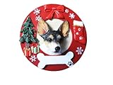 Rat Terrier Ornament Personalized and Hand Painted Measures 3.75 Inches Diameter
