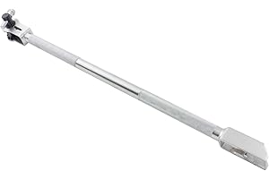 Mytee Products 39.5" Combination Ratcheting Winch Bar for Flatbed Trailer - Chrome Carbon-Steel Combo Winch Bar with Non-Slip Handle & Square Head for Chain Lever Binders