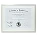Lawrence Frames Dual Use Aluminum Document Frame, 11 by 14-Inch, Silver