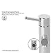 VIGO Noma 7.75 inch H Single Hole Single Handle Single Hole Bathroom Faucet in Chrome - Bathroom Sink Faucet VG01009CH