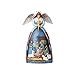 Enesco Jim Shore Heartwood Creek Angel with Nativity Scene Christmas Figurine 4059760
