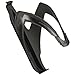 Elite Custom Race Cage (Soft Touch Black, Black Graphic) - Pro-Level Bottle Cage with Adaptive Rubber System