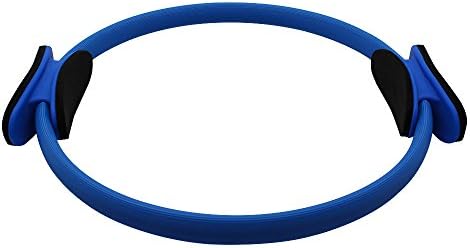 Sxmoveon Pilates Ring - Amazing fitness circles, with the best antitone and ability to shape the inner thighs - improve core strength, flexibility and posture (biue)