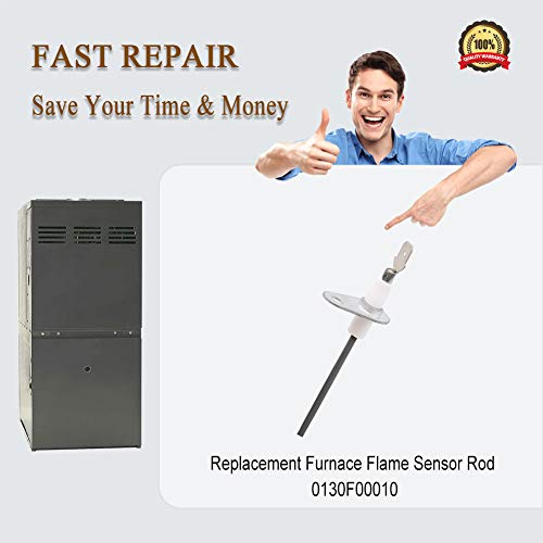 Primeswift Furnace Burner Flame Sensor Rod 0130F00010 Replacement for
