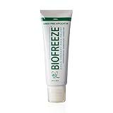 Biofreeze Pain Relief Gel for Arthritis, 4 oz. Tube with Hands-Free Applicator, Fast Acting Cooling Pain Reliever for Muscle, Joint, & Back Pain, Topical Analgesic, Original Green Formula, 4% Menthol