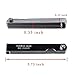 Podoy 25025 26 Blades Master Feeler Gauge of Stainless Steel Universal SAE and Metric for Measuring Gap Width Thickness(Pack of 2)