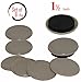 Beige Reusable Furniture Sliders/Movers – Unmatched Surface Protection – Great Fit-Fuzz Free- Refreshingly Quiet –Heavy Duty( 8 Pack) -1 1/2'' Round Super Sliders