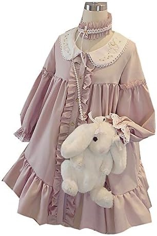 Amazon Co Jp ワンピース ヘアバンド セット ロリータ 大きいサイズ ピンク 蝶結び 長袖 コスプレ リボン ゴシック式 セーラーワンピース レディース スカート 長袖 ドレス 可愛い 春 夏 秋 服 ファッション小物