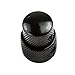 Estone Black Dual Concentric Dome Knob Volume Tone Blend Control Bass Guitar 2 IN 1 Parts